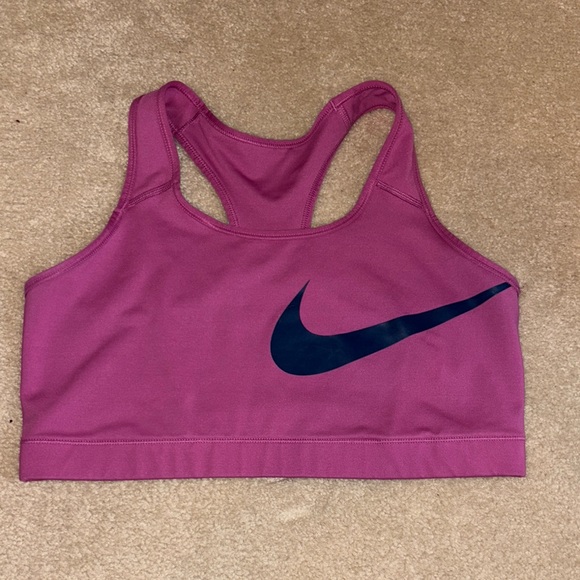 Nike Pink Sports Bra - Picture 1 of 3